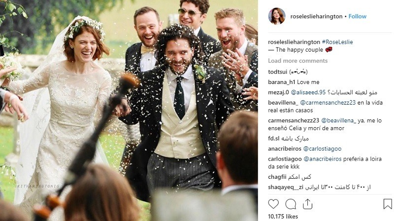 kit harington y rose leslie amor