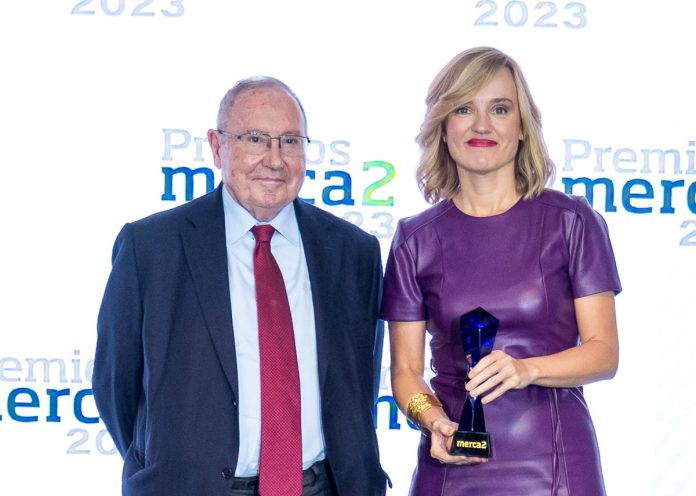 Pilar Alegría y José Luis Bonet