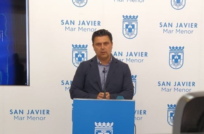 El alcalde de San Javier, José Miguel Luengo (PP)