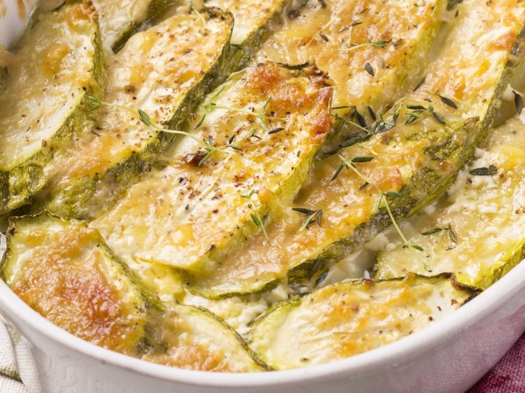 ¡Están buenísimos! Calabacines gratinados al estilo tradicional 1 Moncloa 1111 GratinierteKaesezucchini Moncloa