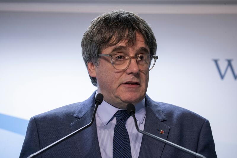 Carles Puigdemont, líder de Junts, no firma el acuerdo con el PSOE