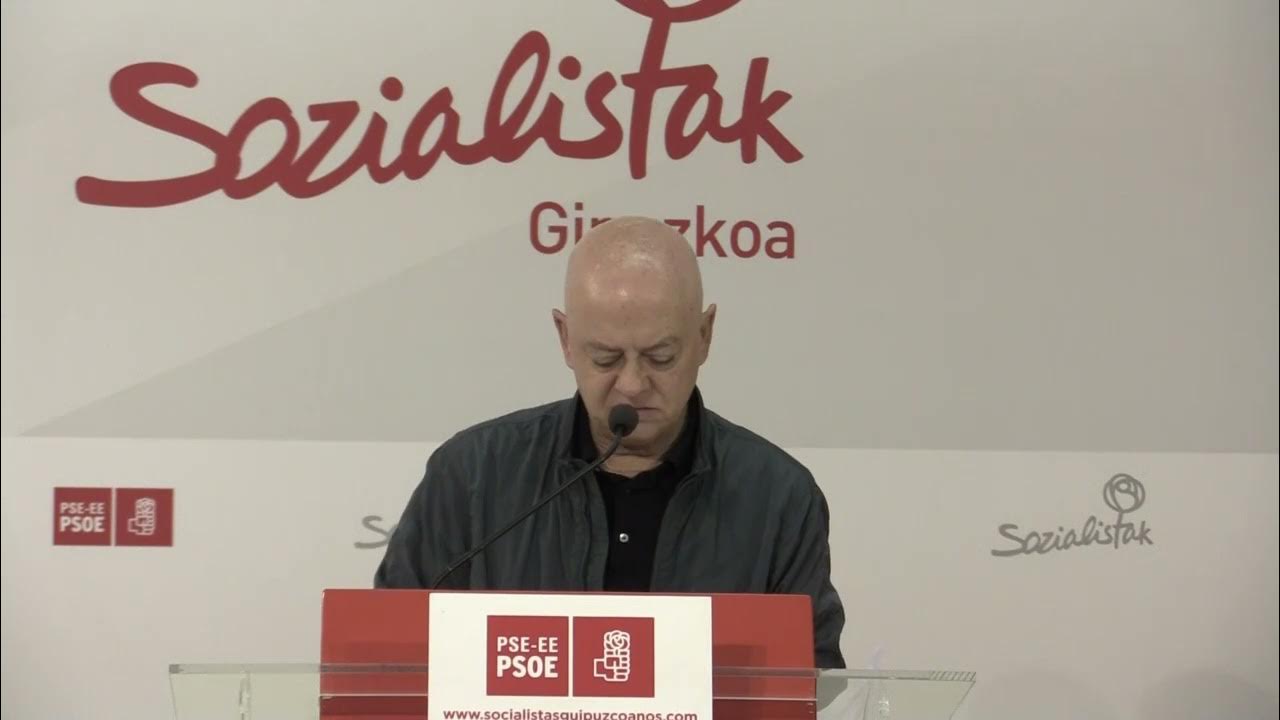 Odón Elorza, el último crítico del PSOE vasco