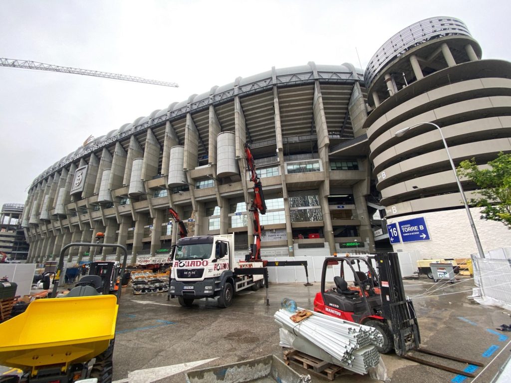 Los parkings del Santiago Bernabéu contra la evaluación ambiental