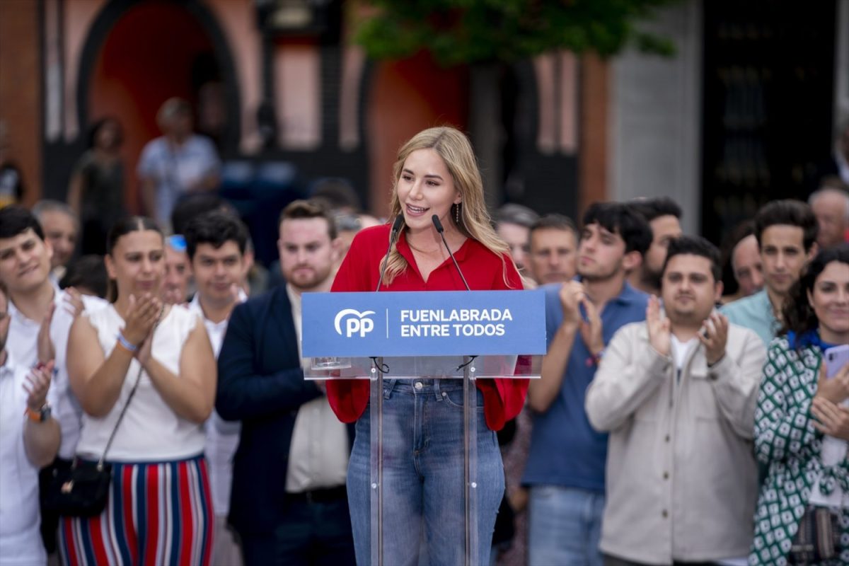 Noelia Núñez, la 'Ayuso de Fuenlabrada', nuevo fichaje de Feijóo | Foto: Europa Press