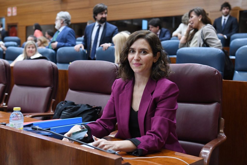 Mónica García dice 'adiós' a la Asamblea con insultos a Ayuso | Foto: Fernando Sánchez / Europa Press