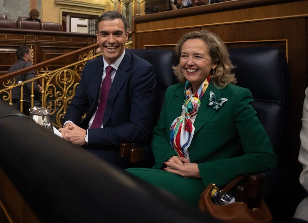 Pleno de investidura de Pedro Sánchez en el Congreso | Foto: Fernando Sánchez / Europa Press