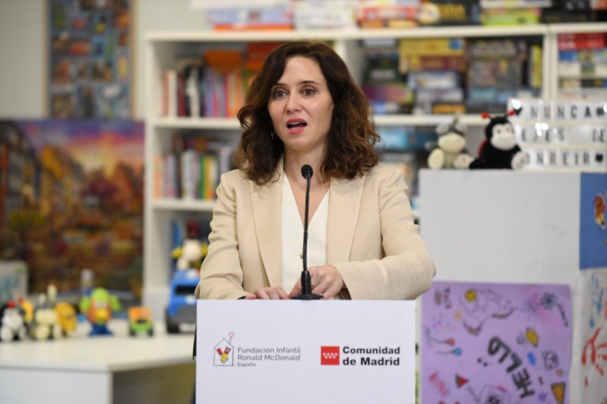 Ayuso arremete contra el «gran engaño» de Sánchez con los independentistas | Foto: Europa Press