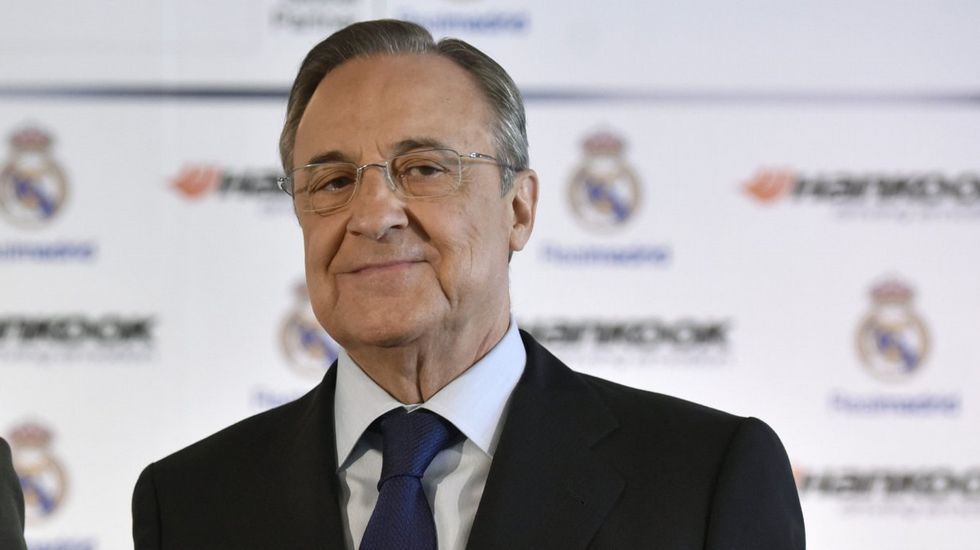 Florentino Pérez, presidente del Real Madrid