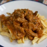 Delicioso manjar de ternera y champiñones: un festín de sabores que conquista paladares