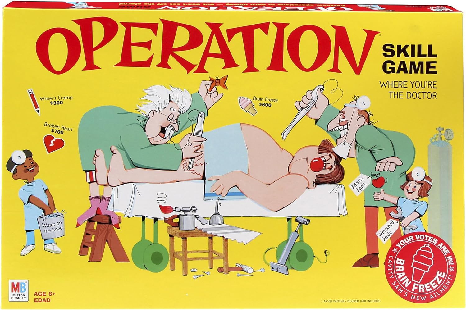 Monopoly, Pictionary, Operación… Los juegos de mesa que marcaron a una generación 2 Moncloa Operación