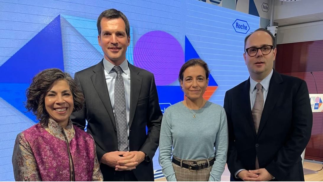 El grupo Roche destina 500 millones al año a España y se mantiene a la cabeza en diagnóstico, I+D biomédica e innovación tecnológica 1 Moncloa Roche2 Moncloa