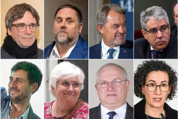 Los investigados por terrorismo volverán con Puigdemont a la calle en primavera 2 Moncloa Puigdemont encabeza la lista de las 309 personas que se beneficiarán de la amnistía