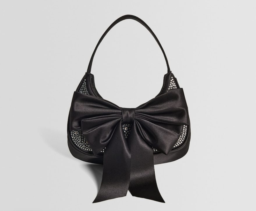 bolso lazo strass bershka