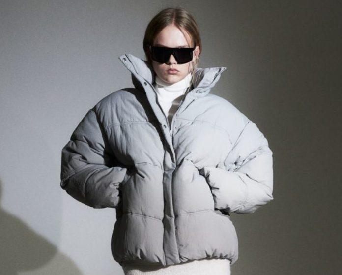 chaqueta puffy H&M