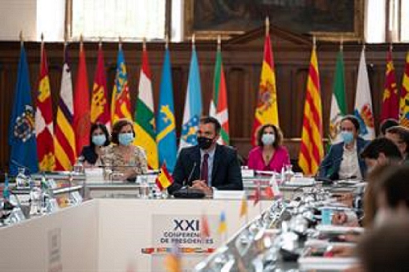 Feijóo contraataca con sus autonomías para convocar la Conferencia de Presidentes 3 Moncloa Sánchez ha convocado 20 veces a la Conferencia de Presidentes, sobre todo, durante la pandemia para coordinar actuaciones