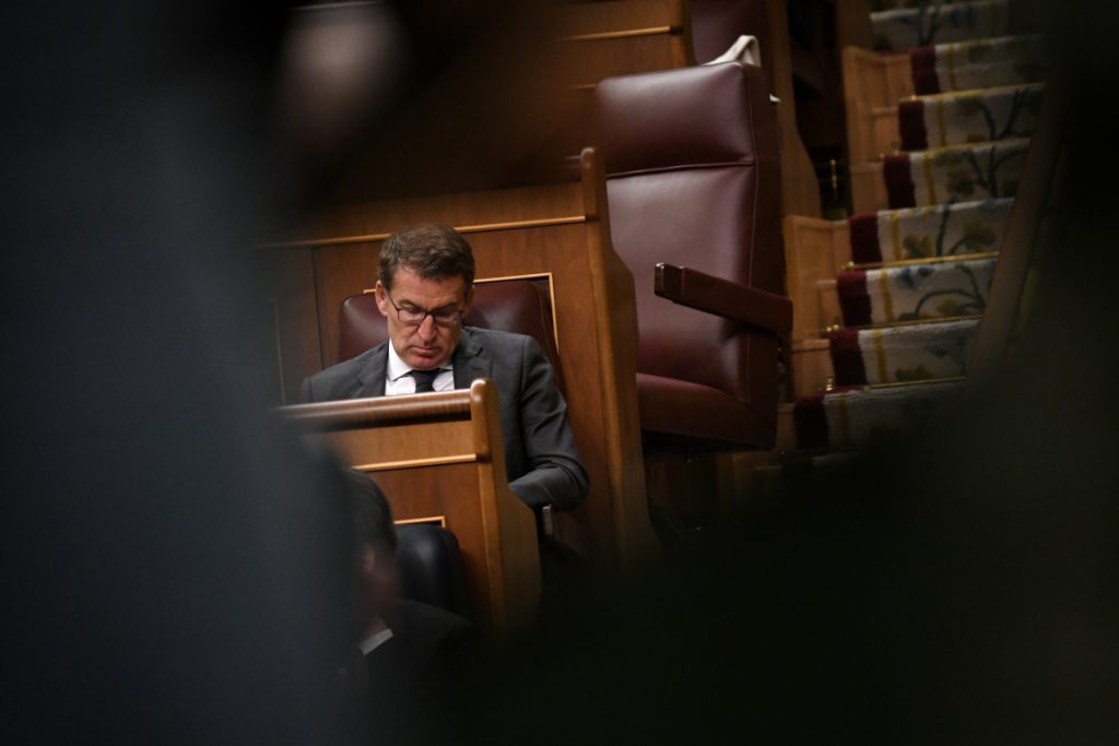 Alberto Núñez Feijóo, líder de la oposición, tendrá que armar un relato para desmontar a Sánchez