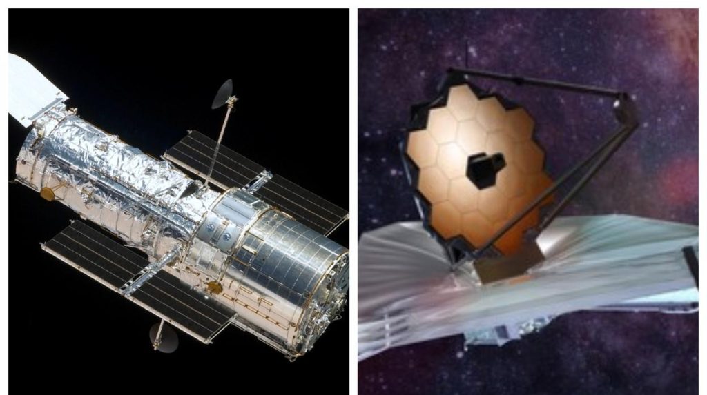 Explorando el cosmos: una odisea a través de los telescopios espaciales Webb y Hubble 2 Moncloa hubble vs webb dos kK5F 1248x698@abc Moncloa