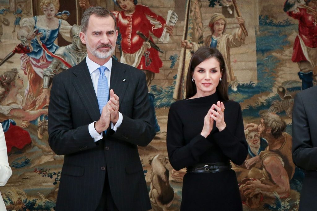king felipe vi of spain and queen letizia of spain attend news photo 1587110313 2 Moncloa