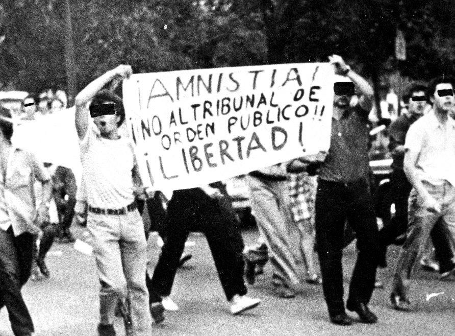 manifestacion contra el top Moncloa