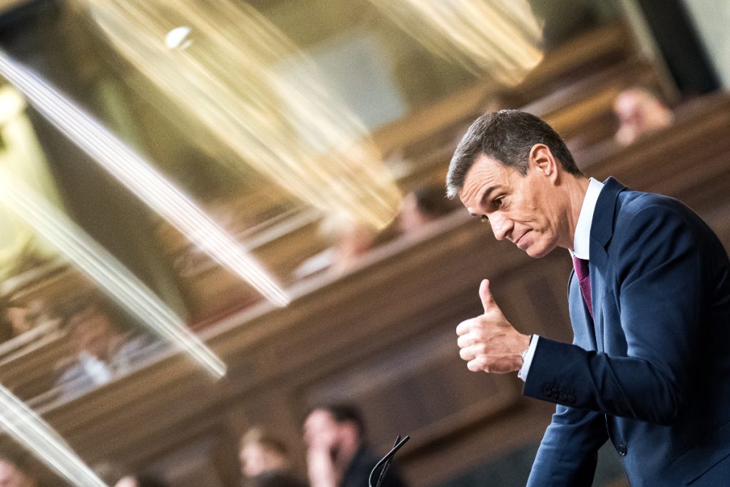 Pedro Sánchez, candidato del PSOE a la investidura 