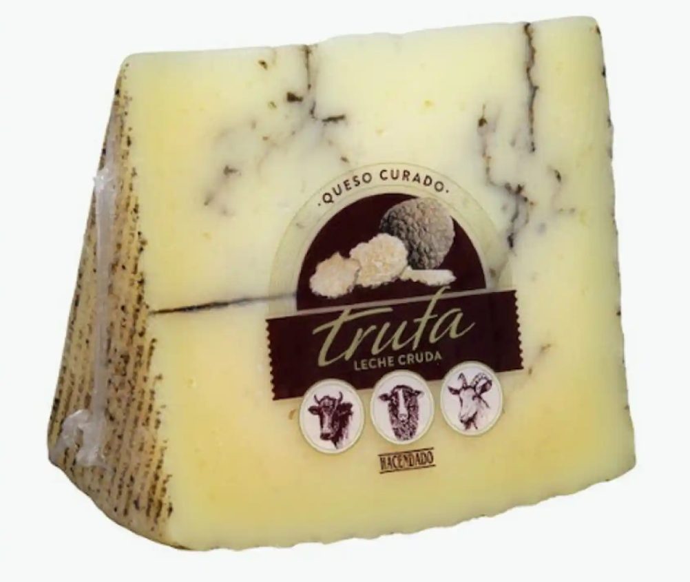 queso curado trufa mercadona