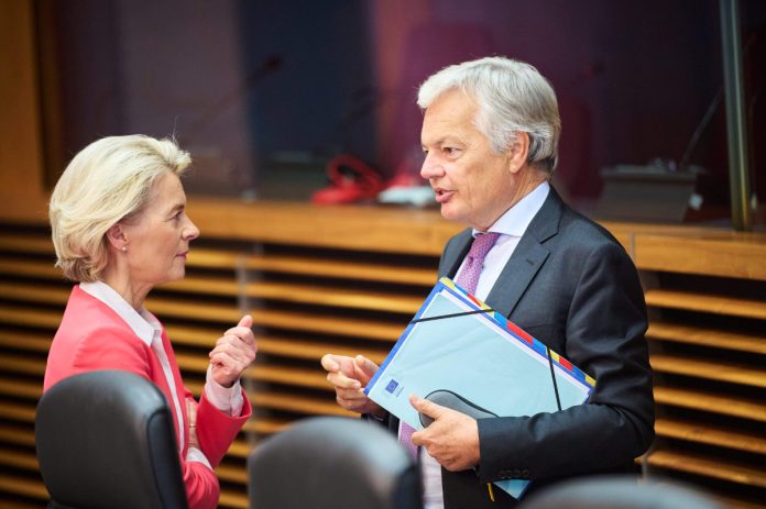 Ursula von der Leyen y Didier Reynders niegan la mayor sobre la amnistía desde Bruselas
