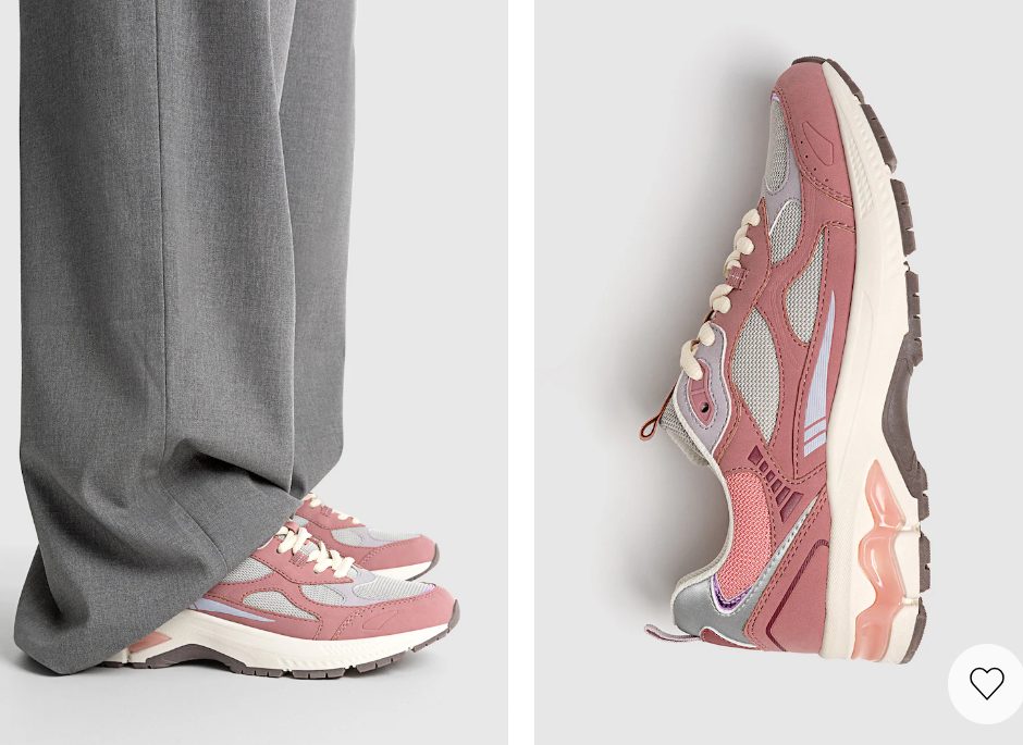 zapatillas rosas stradivarius