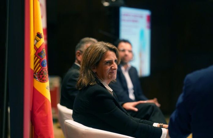 La ministra Teresa Ribera interviene en el acto Socialists and Democrats (S&D) 'Una estrategia global para una adaptación justa al cambio climático'