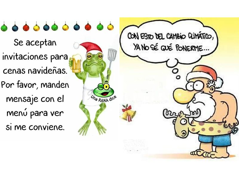 TARJETAS DE NAVIDAD GRACIOSAS PARA WHATSAPP