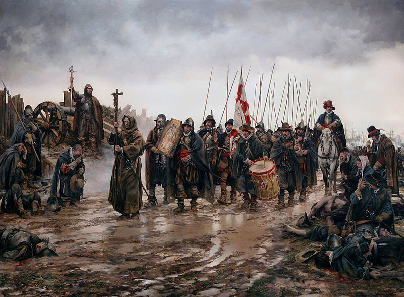 El milagro de Empel, por Augusto Ferrer-Dalmau (2015)