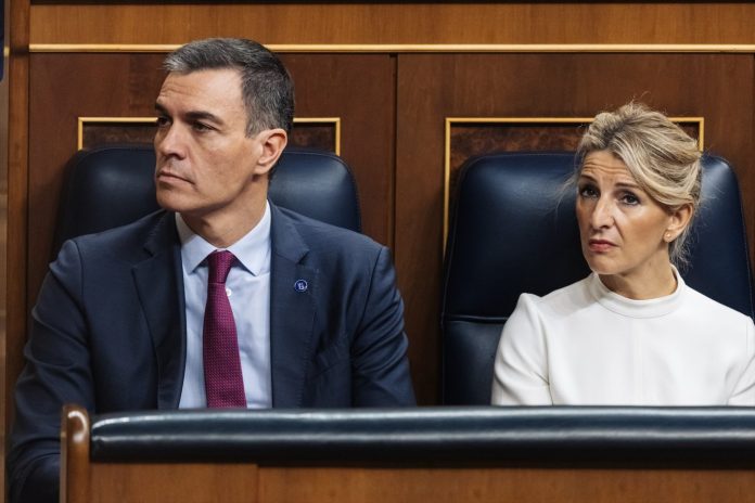 Yolanda Díaz vuelve a fallar a Pedro Sánchez en una situación clave para el PSOE