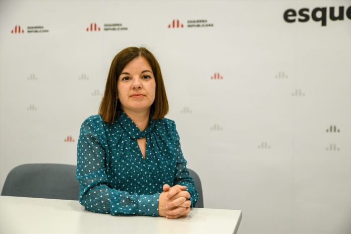 La portavoz de ERC en el Senado, Sara Bailac, desmiente a Montero
