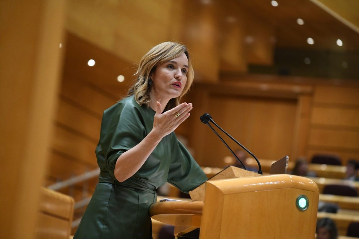 Pilar Alegría alienta la huelga de profesores de Madrid | Foto: Europa Press