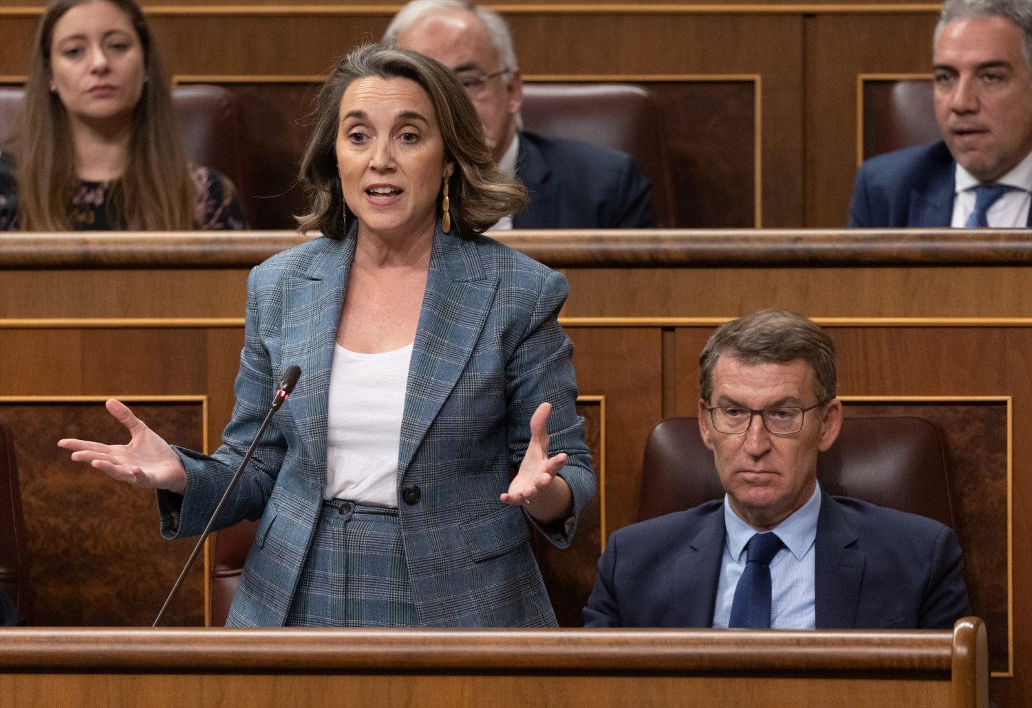 Cuca Gamarra confirma que el PP rechazará en el Senado el techo de gasto