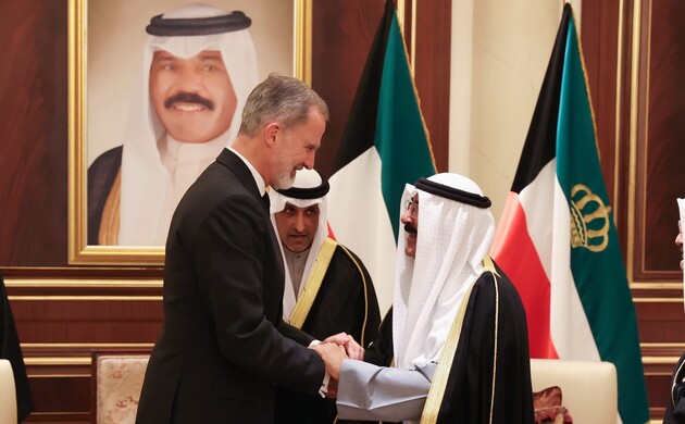 Felipe VI traslado las condolencias en nombre de España al Felipe Vi presenta sus condolencias al jeque Mishal Al Ahmad Al Jaber Al Sabah