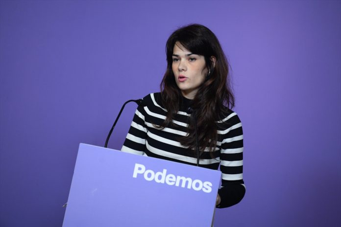 Isa Serra quiere ser la sustituta de Jesús Santos en la coordinadora de Podemos en Madrid.