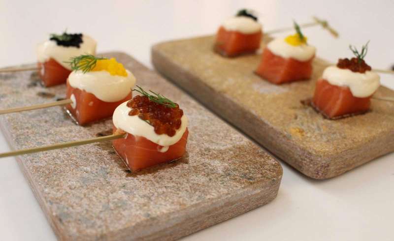 banderillas de salmon canapes tamara falco
