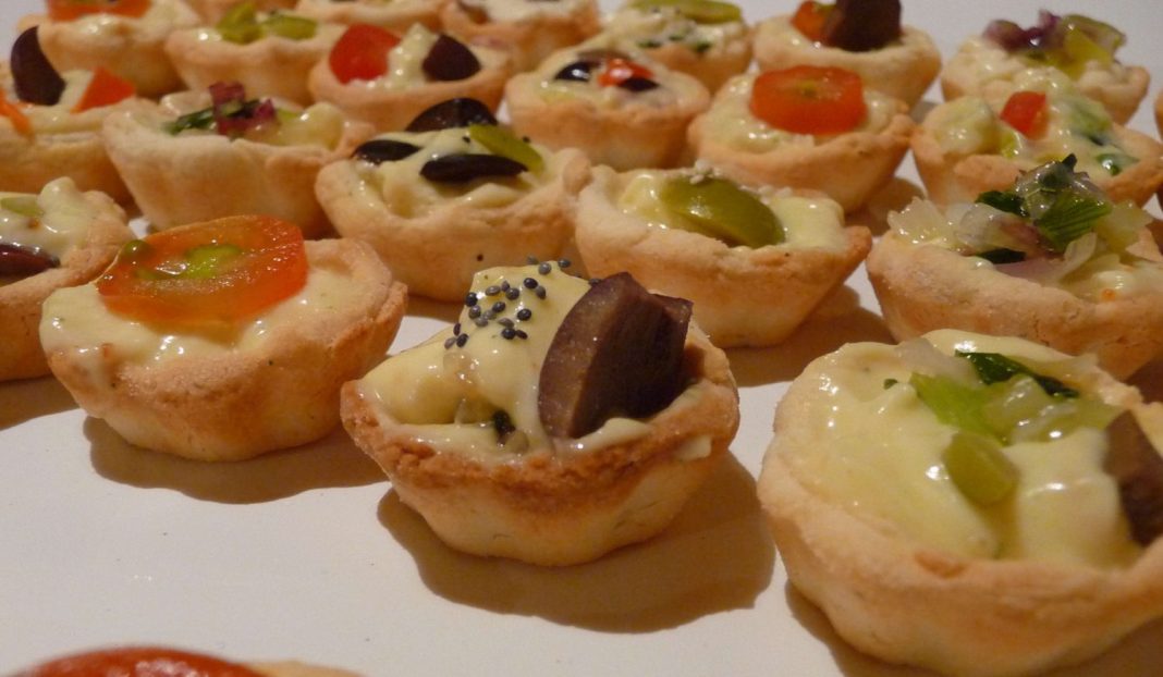 canapes frios o calientes