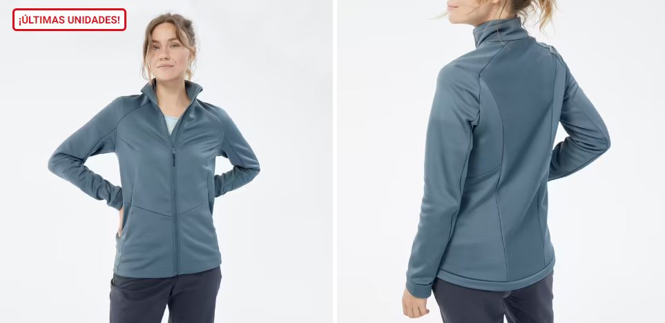 chaqueta polar decathlon