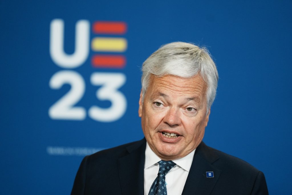 Didier Reynders, comisario de Justicia de la Comisión Europea