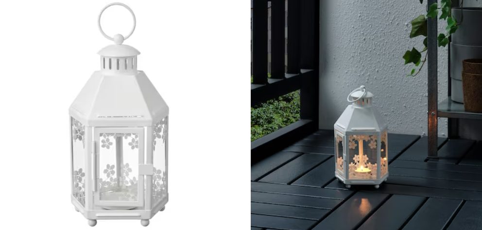 farol vela ikea