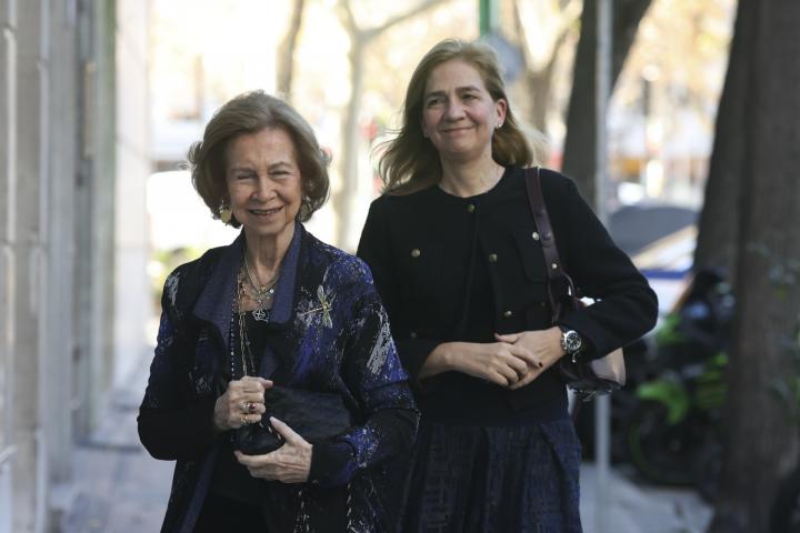 la reina sofia y la infanta cristina