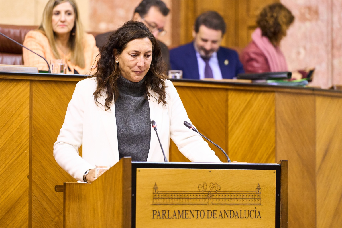 Loles López, consejera de Inclusión Social, Juventud, Familias e Igualdad, orgullosa de que Andalucía sea la tercera comunidad que mejor gestiona dependencia.