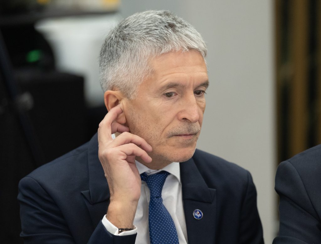 Fernando Grande-Marlaska, ministro de Interior, hace oídos sordos ante las reivindicaciones de los agentes de la Policía Nacional
