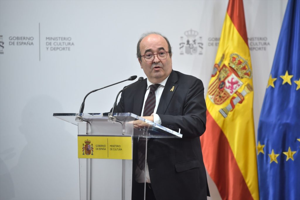 Miquel Iceta ha cambiado de ministro a embajador de la UNESCO.