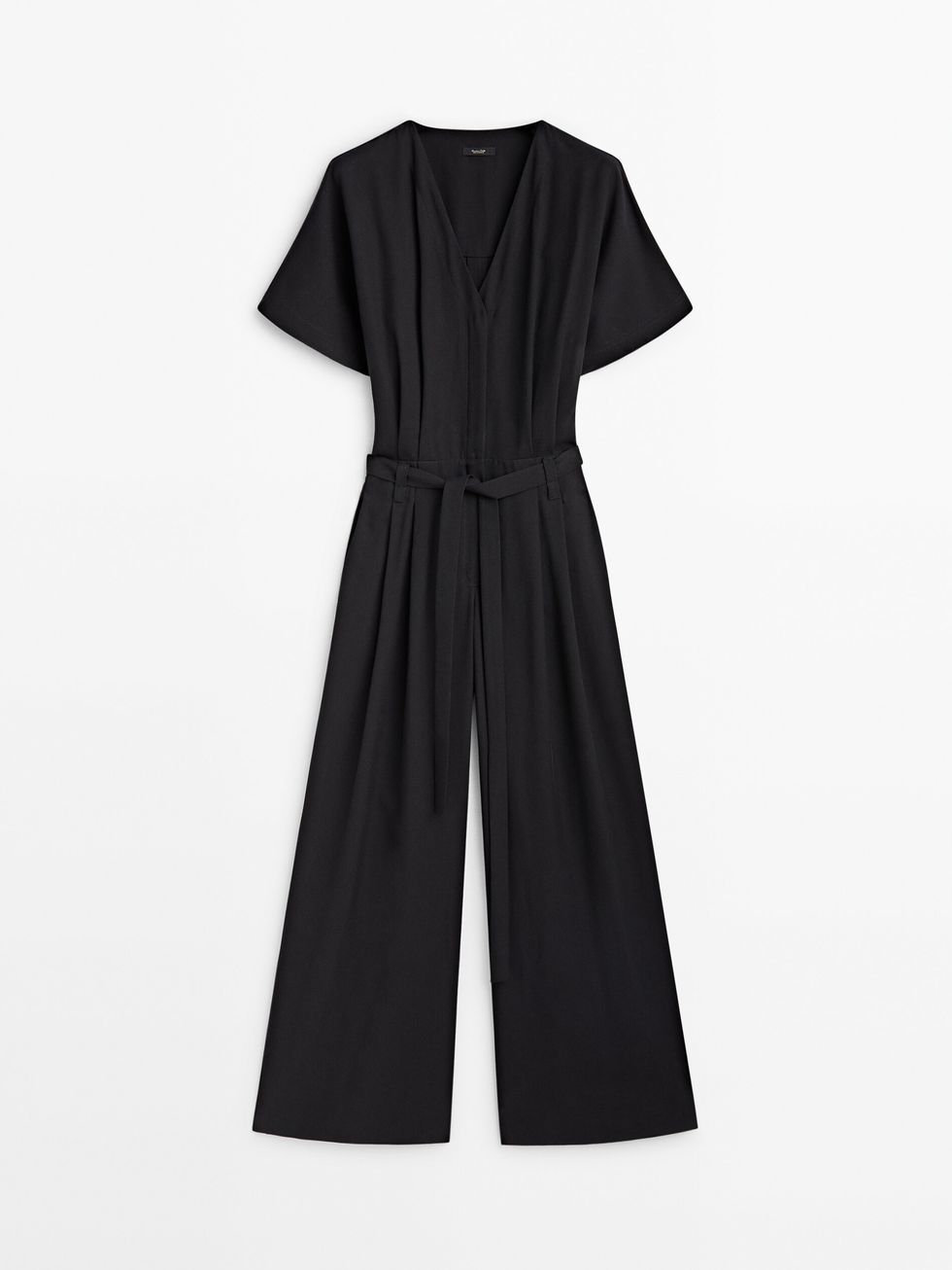mono lazo escote pico massimo dutti