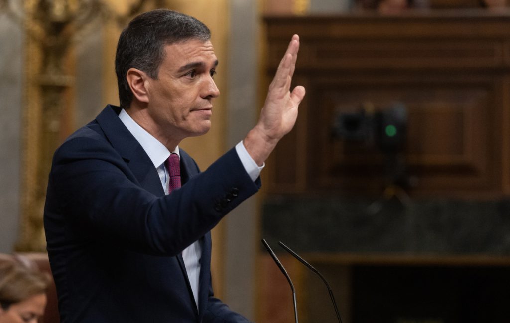 Pedro Sánchez, presidente del Gobierno, permite la entrada de la SEPI en Telefónica con el 10%
