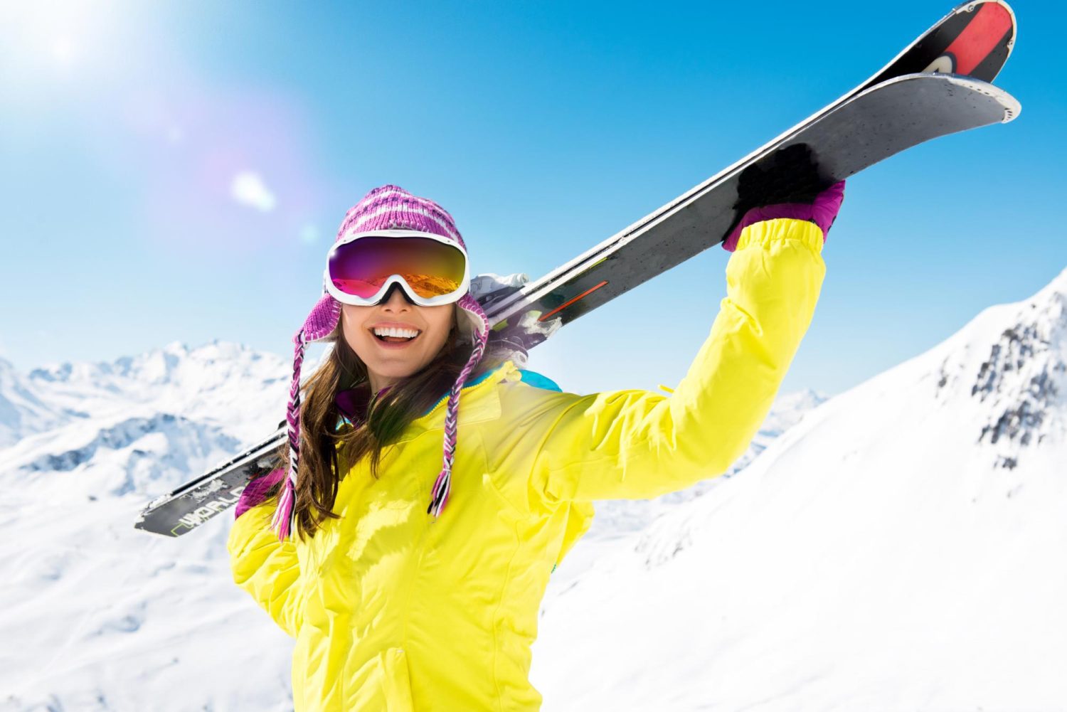 La protección solar para los ojos más adecuada en la nieve