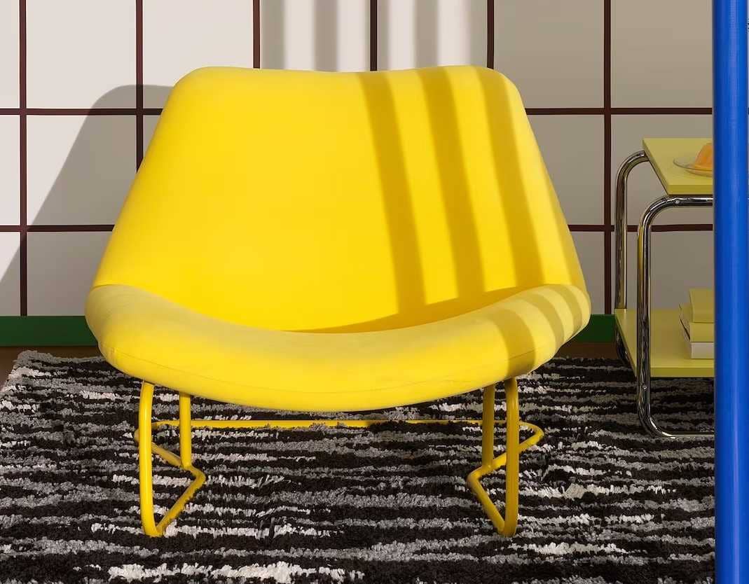 sillon amarillo ikea