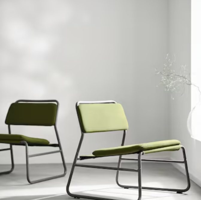 sillon verde oliva